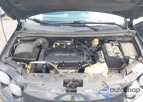 2014 Chevrolet Sonic Lt Auto из США, поврежденный, VIN 1G1JC5SH7E4137635